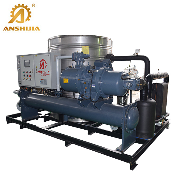 混凝土攪拌站螺杆式冷水機